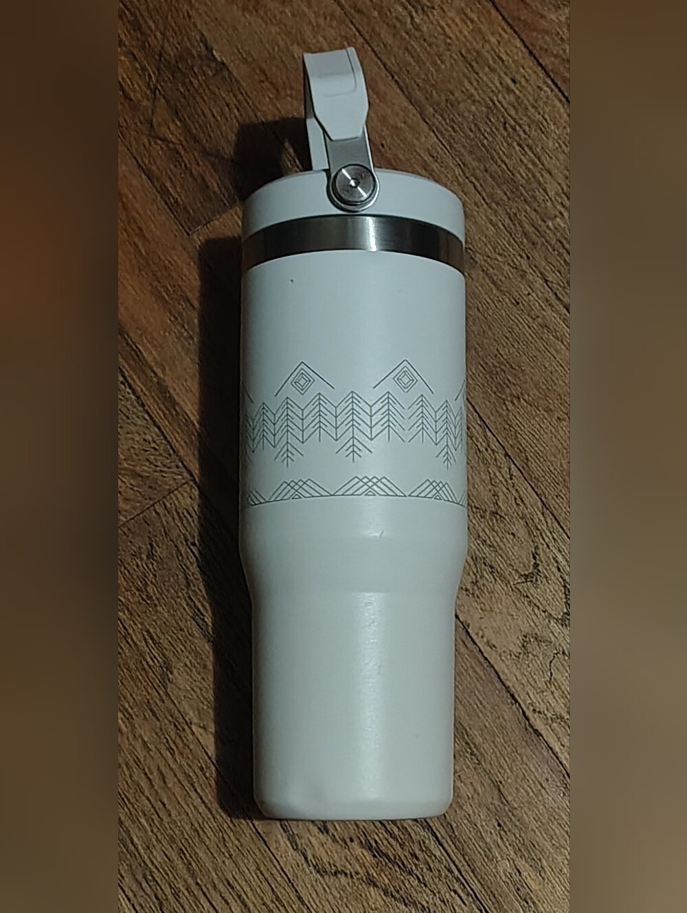 Stanley 30oz Ice Flow Flip Straw Tumbler In The Limited Ed. Winterescape Line - Picture 2 of 16